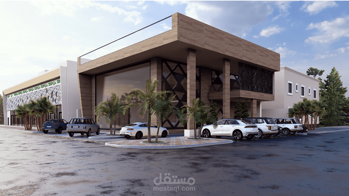تصميم وجهات تجارية