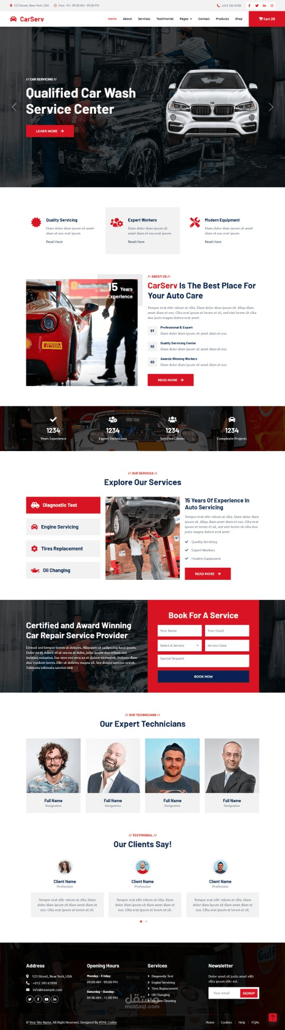 Car Repair Service Center