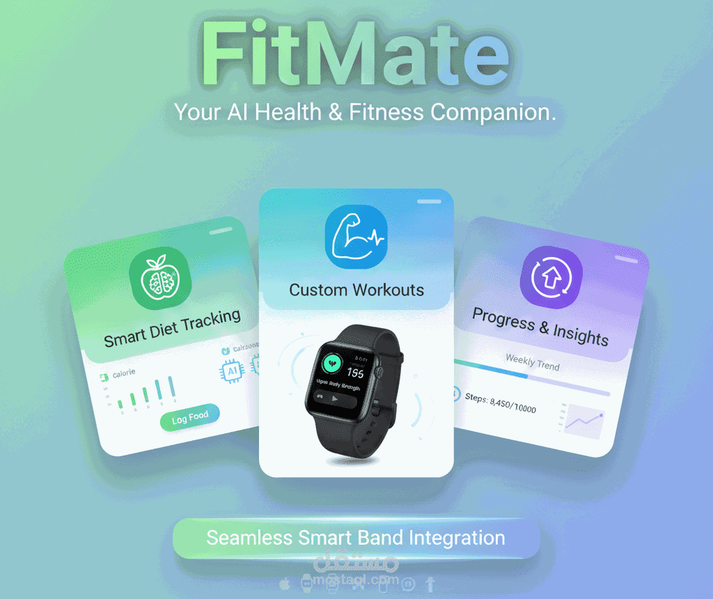 FitMate | منصة ذكية للتغذية والتمارين باستخدام الذكاء الاصطناعي