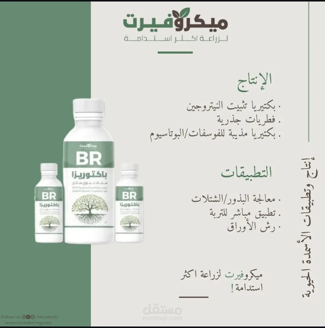 كتابة محتوى عن انتاج السماد الحيوي