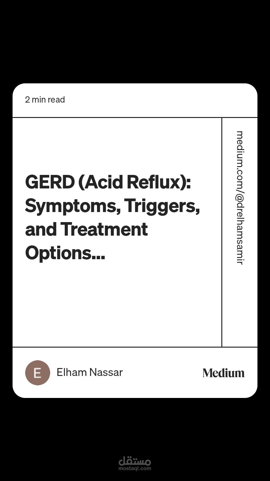 GERD (Acid Reflux): Symptoms, Triggers, and Treatment Options