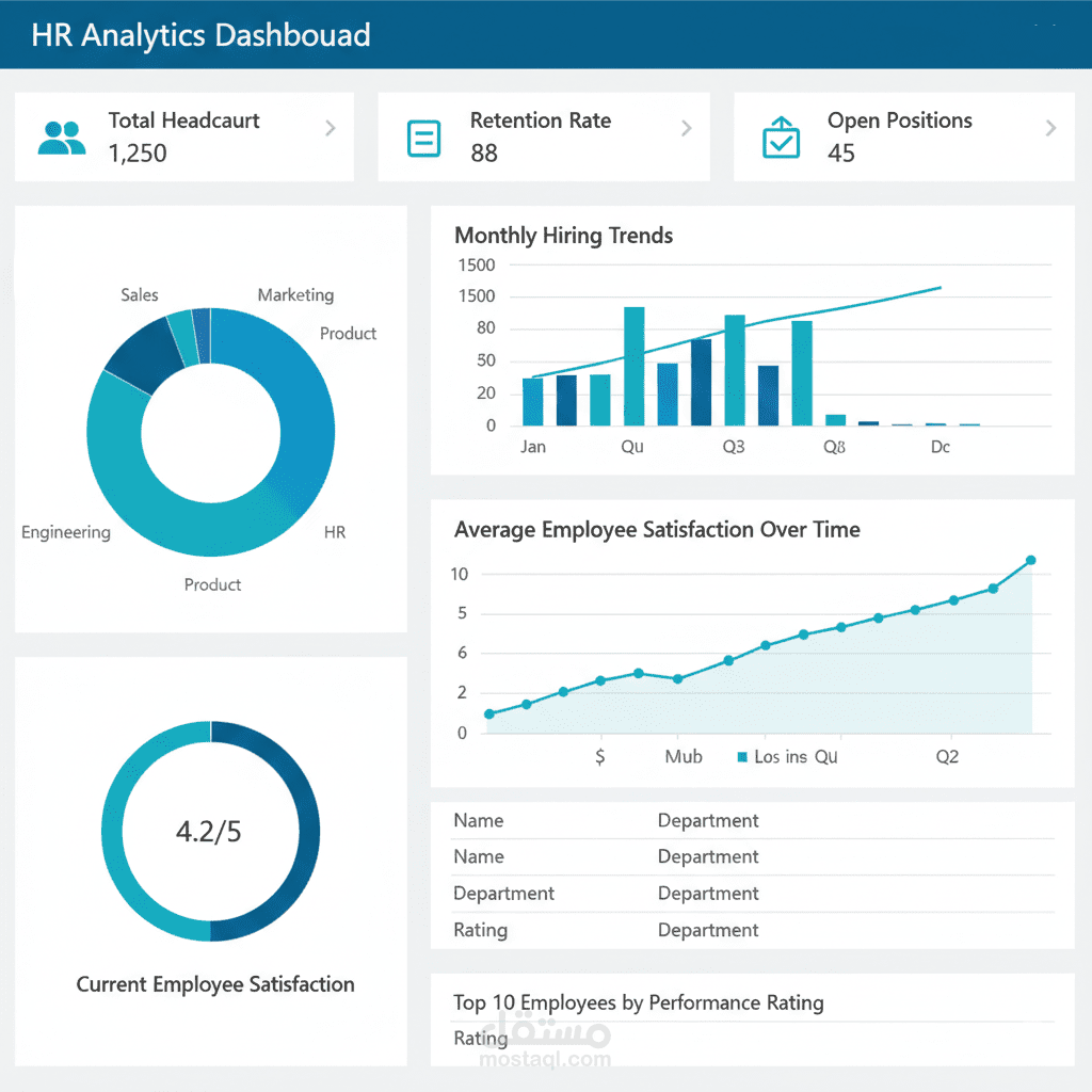 تحويل البيانات الضخمة إلى لوحات تحكم تفاعلية (Power BI Dashboards) لدعم اتخاذ القرار