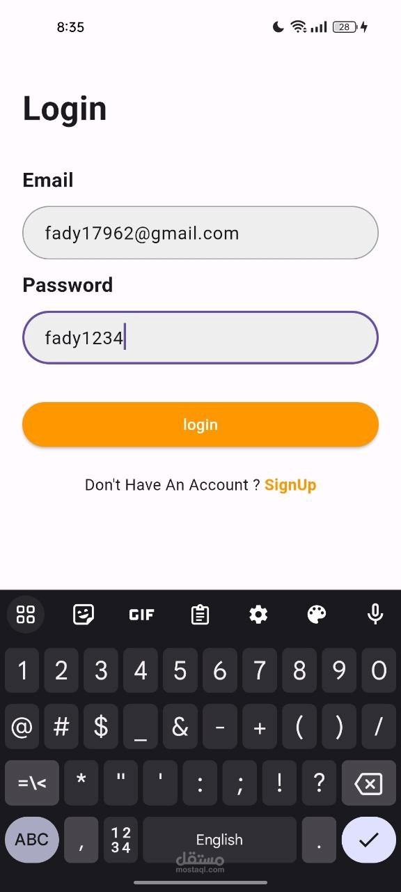 Graduation Project – Progress Mobile Application