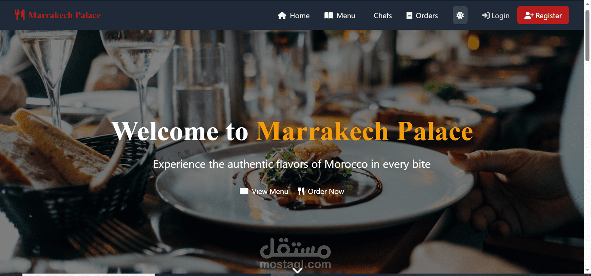 النظام الذكي لإدارة المطاعم (Full-Stack Restaurant Management SaaS)