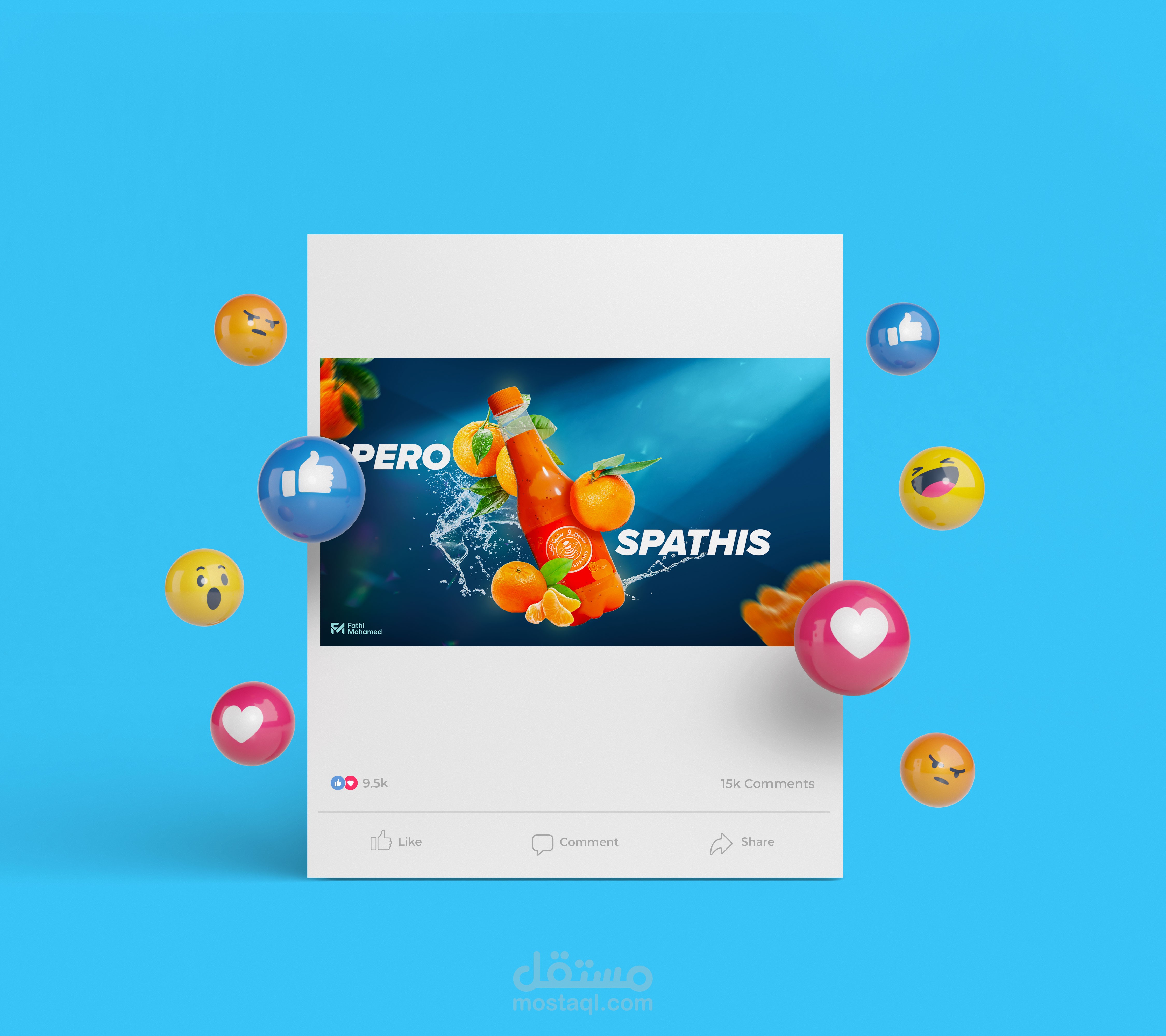 تصميم سوشيال ميديا لسبيروسباتس | Social media design