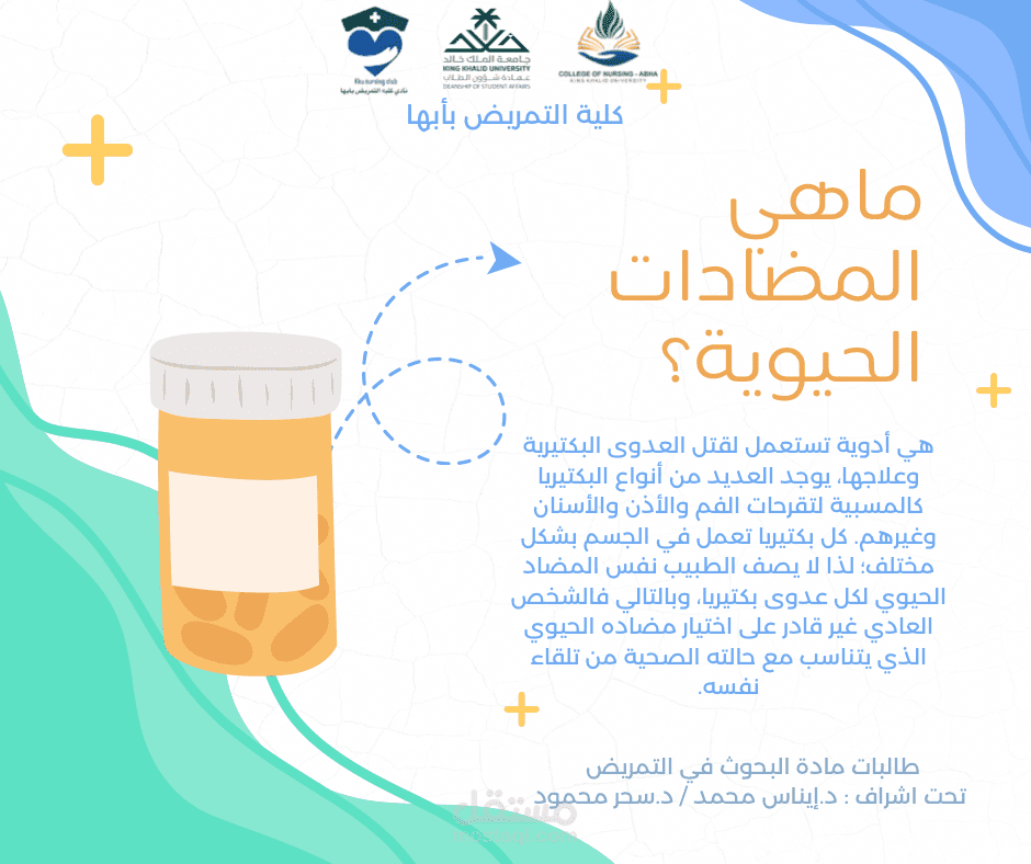 تصميم للمضادات الحيويه