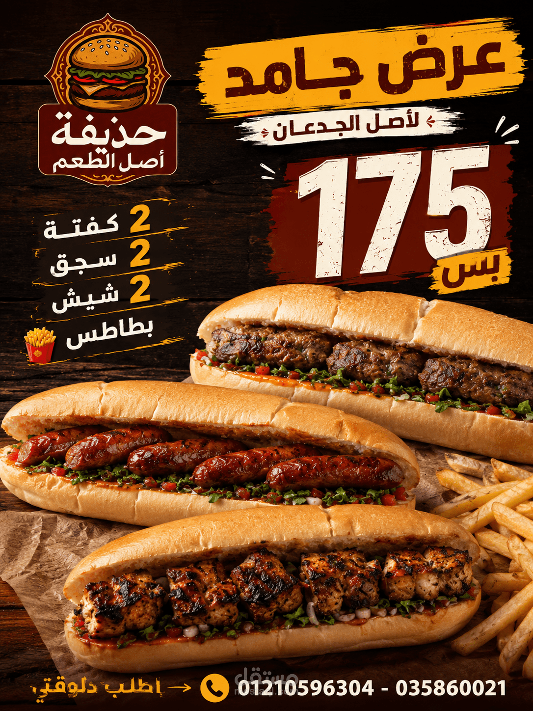 اعلان سوشيال ميديا لمطاعم او ما شابه