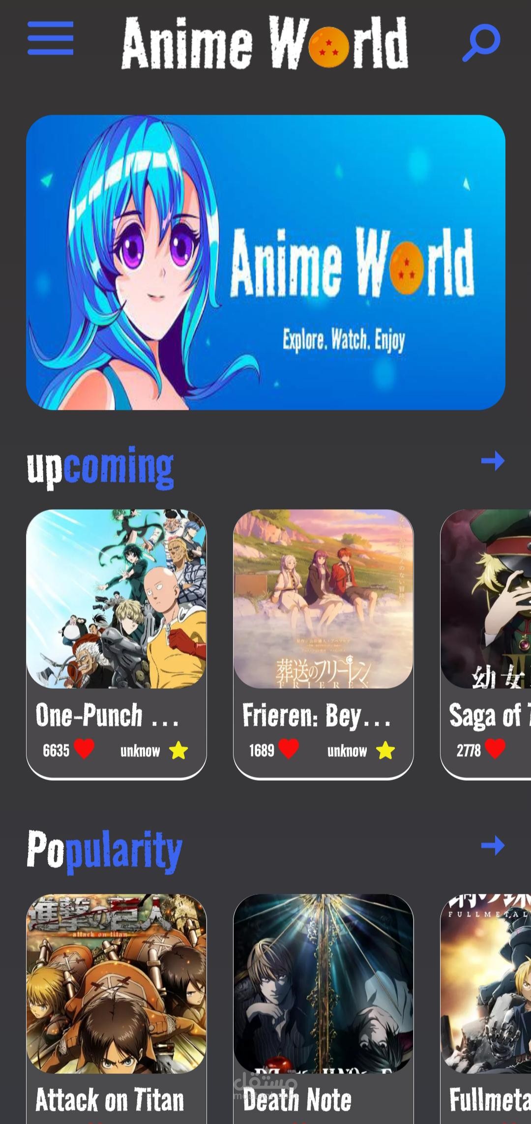 Anime World App