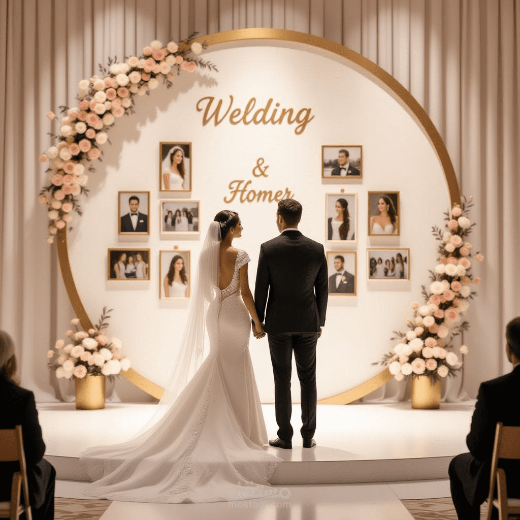 دعوة زفاف فارغة فيديو