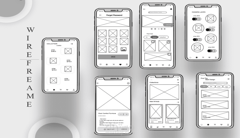 واجهات ux باستخدام برنامج بلسميك
