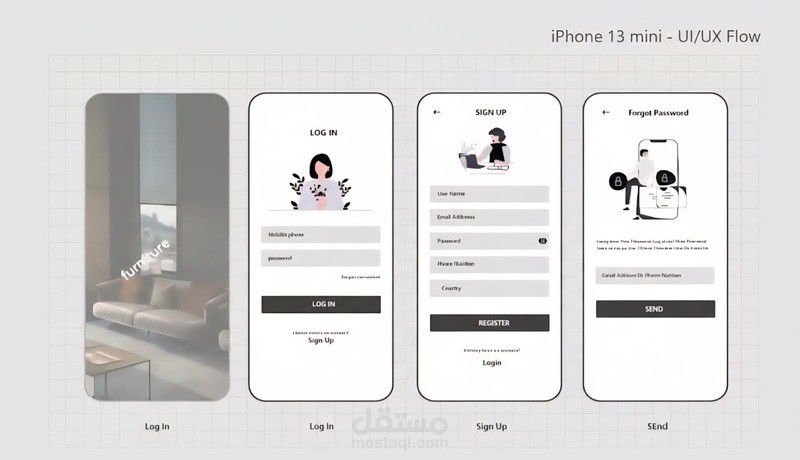 تجربة مستخدم ui