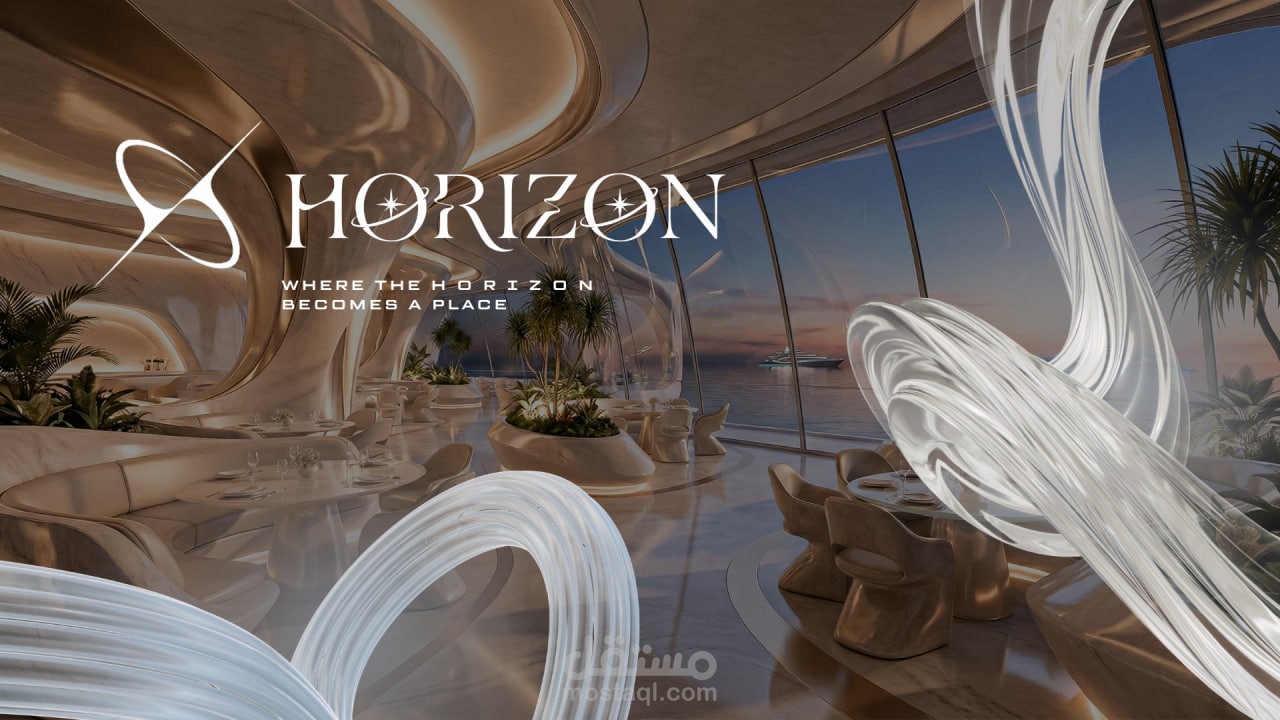 HORIZON | Imaginary Futuristic Seaside Restaurant