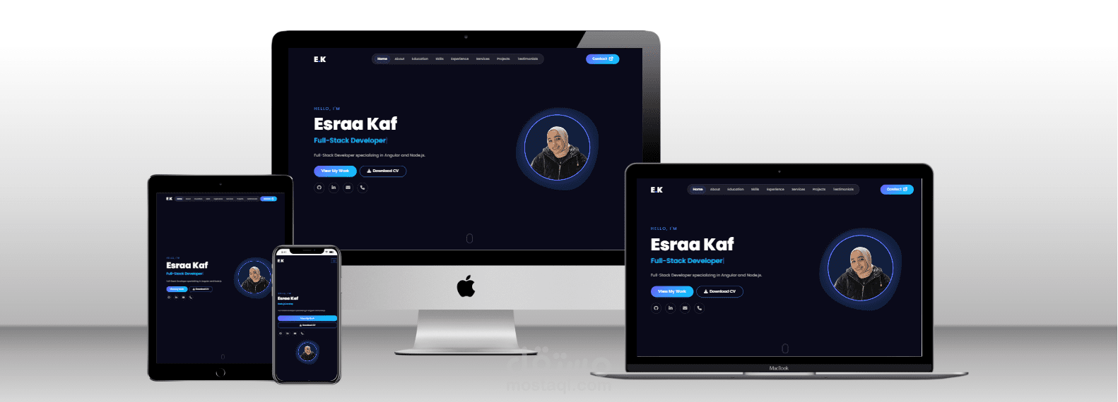build personal portfolio