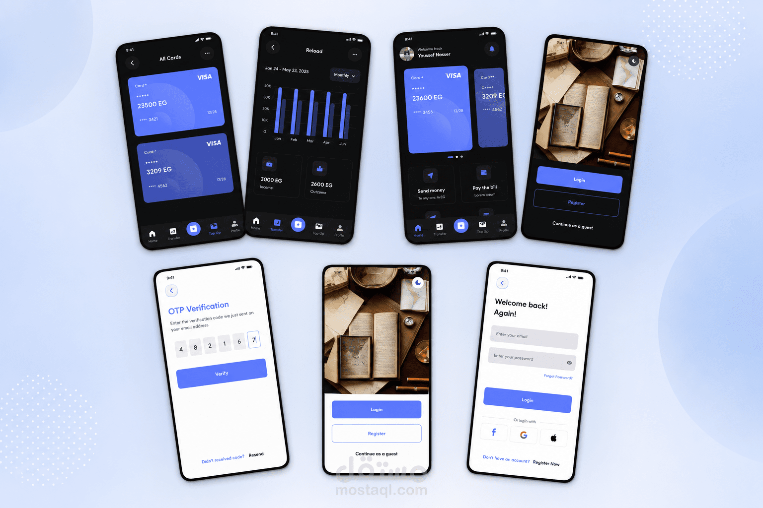 Finance UI — Flutter App