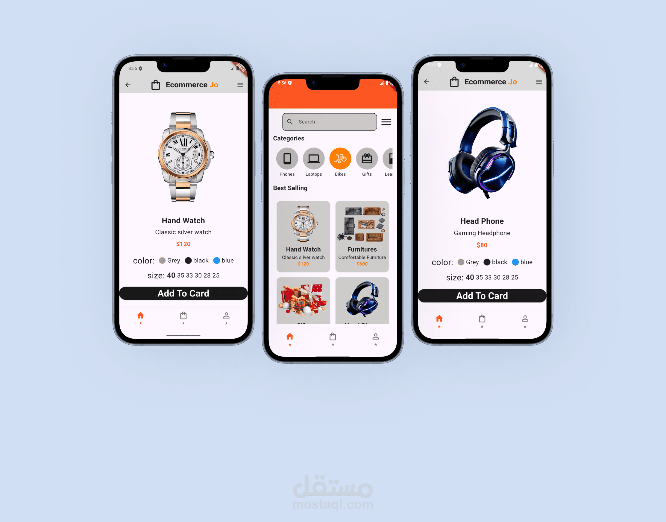 Ecommerce app - Mobile app