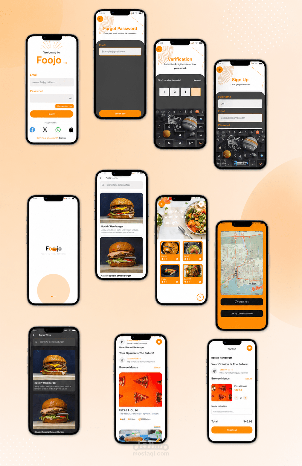تطبيق طعام Foojo App