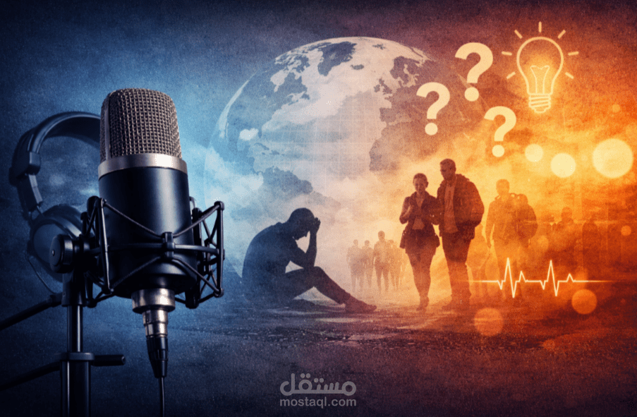 محتوى بودكاست . من المنفى .. جولة أضحية الزمن المثقوب