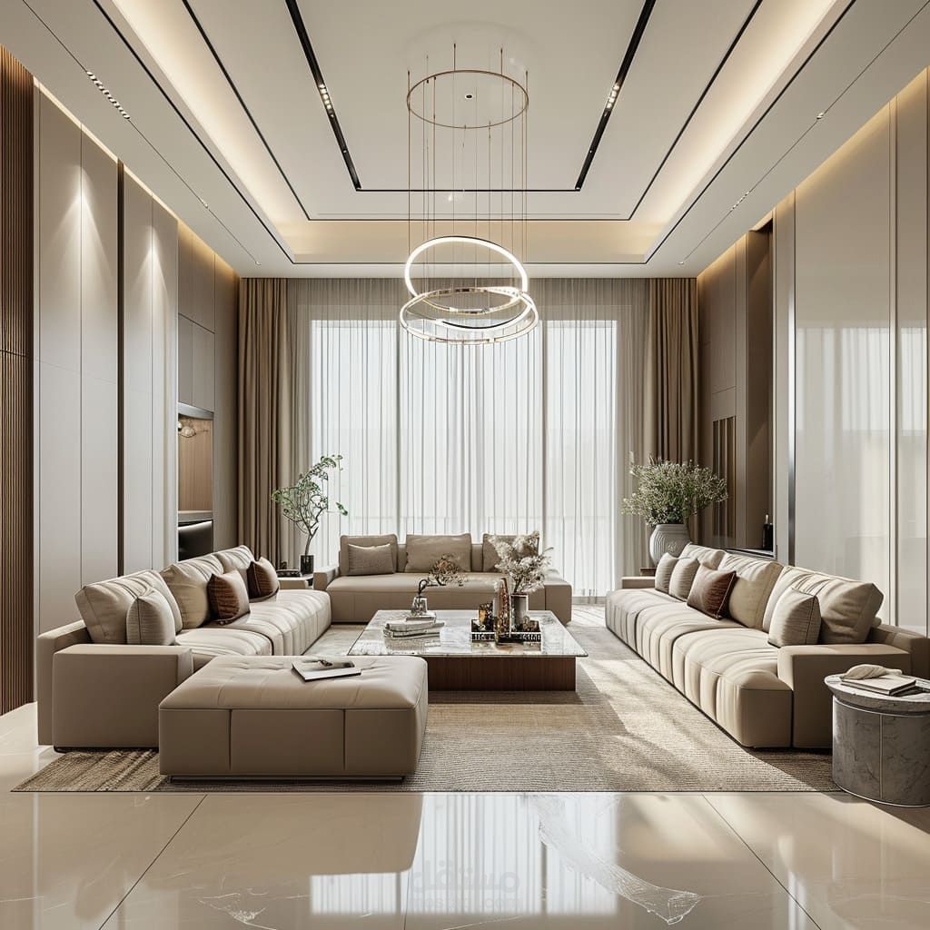 تصميم داخلي لمجلس رجال