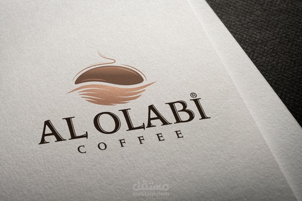 مشروع هوية بصرية لماركة القهوة ALOLABI COFFEE
