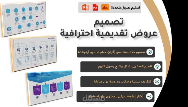 تصميم عروض PowerPoint تفاعلية تكسر حاجز الملل وتخطف الأنظار.