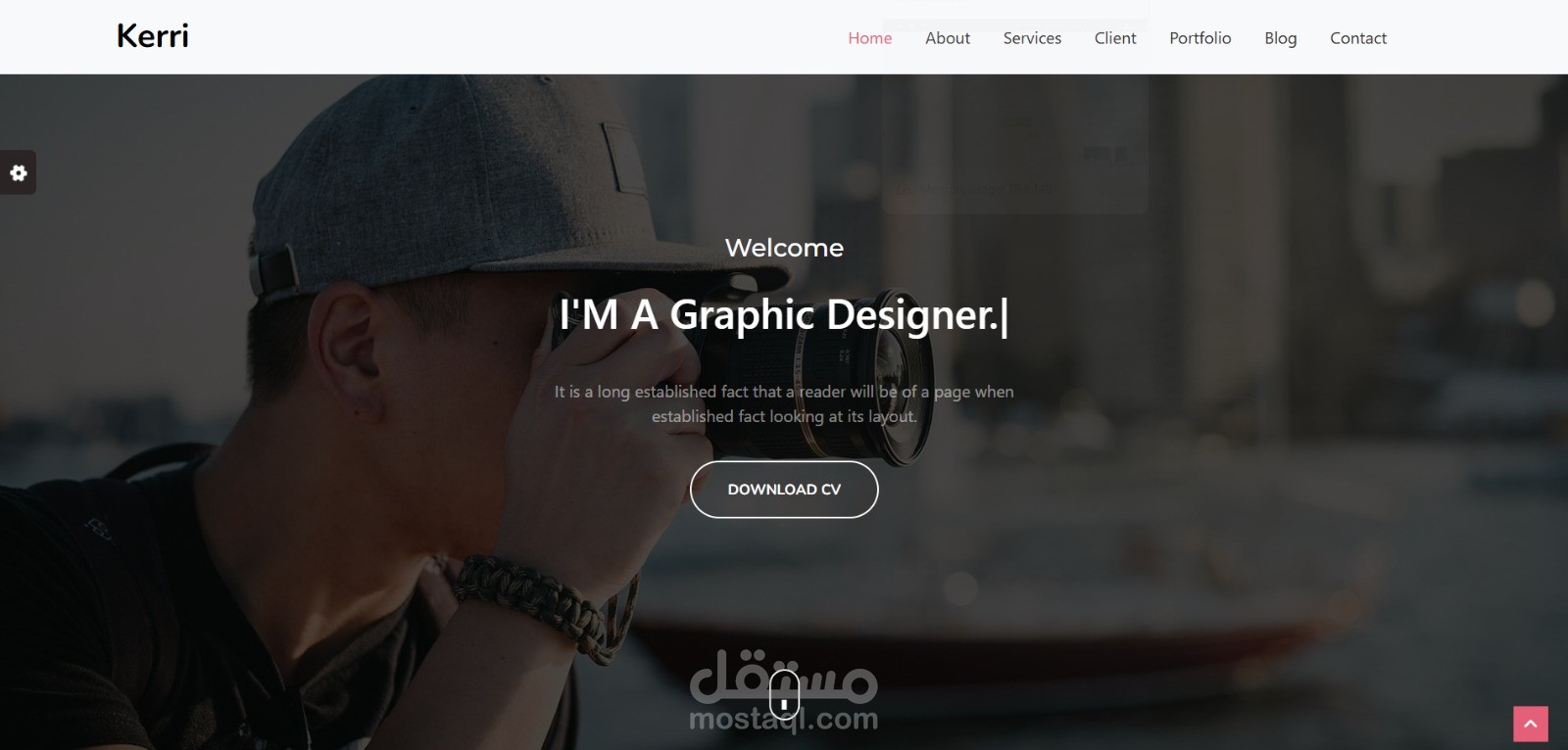 Kerri Portfolio Website