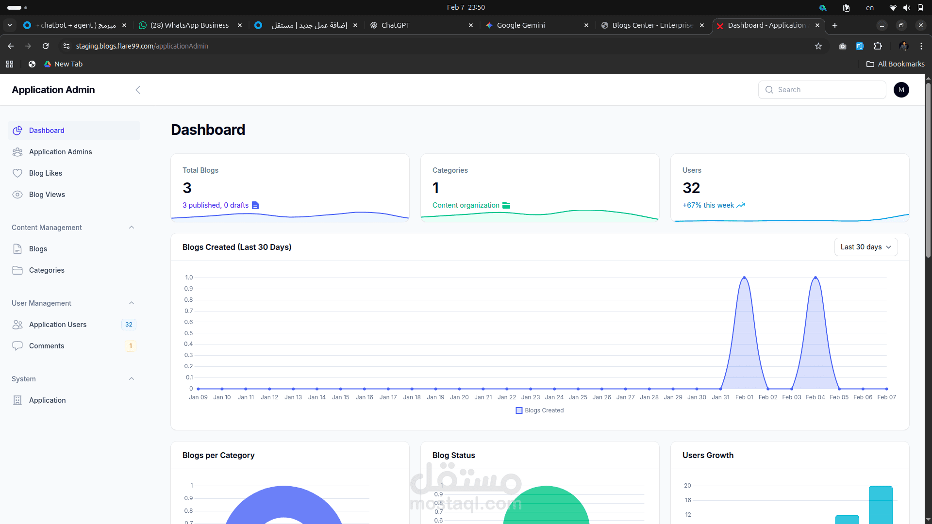 منصة تدوين SaaS متعددة المستأجرين مع نظام دخول موحّد (SSO)