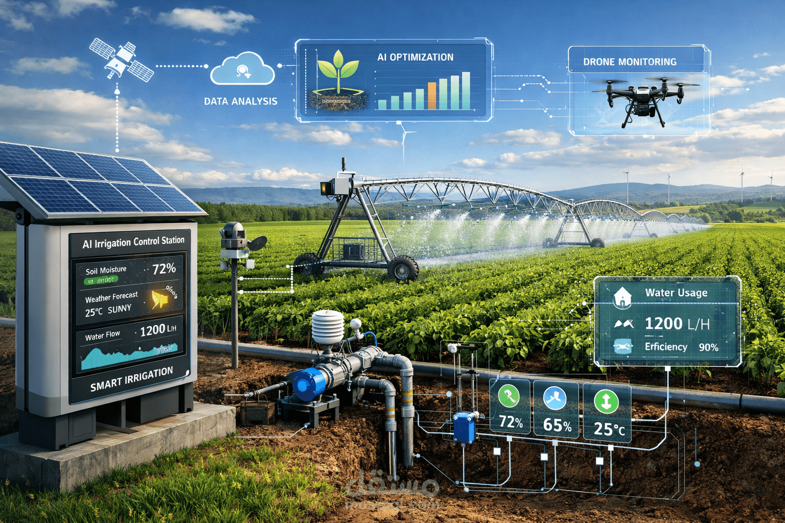 AI irrigation system