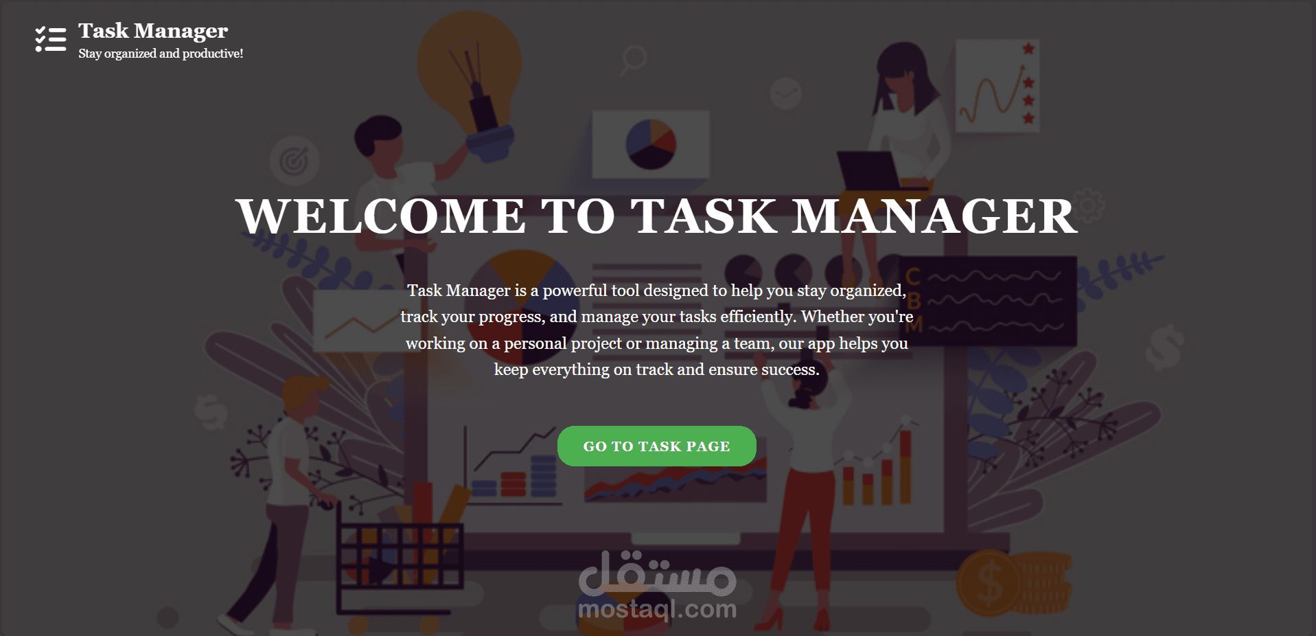 Task Management Web Application (HTML, CSS & JavaScript)