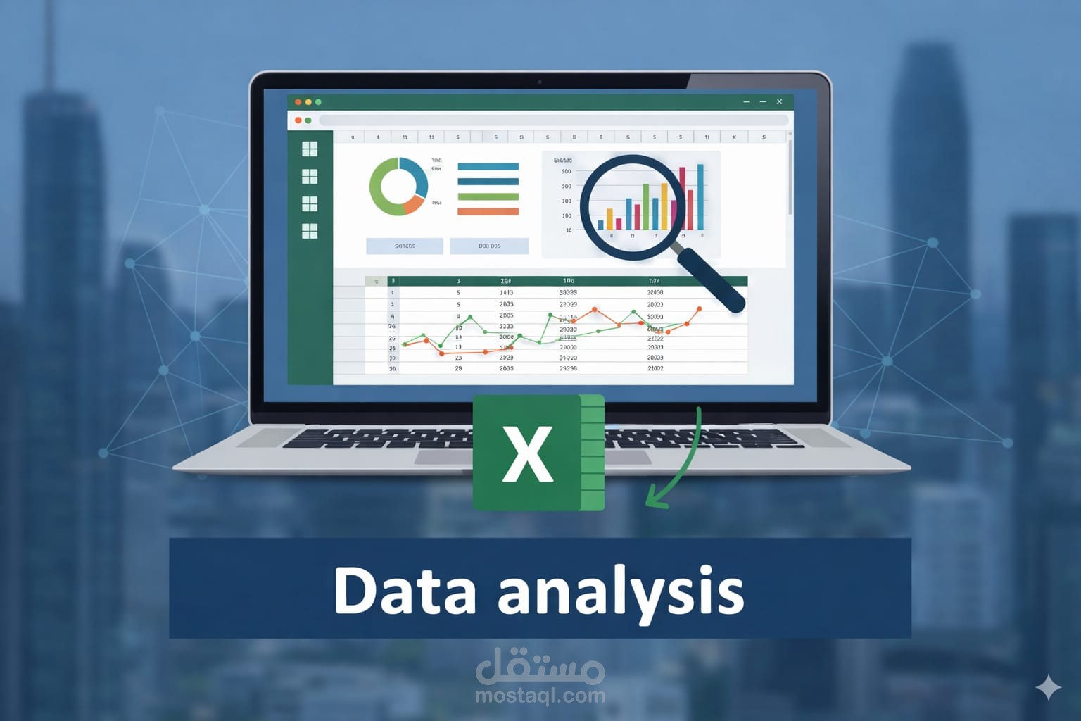 تحليل البيانات باستخدام الاكسيل (Microsoft Excel)