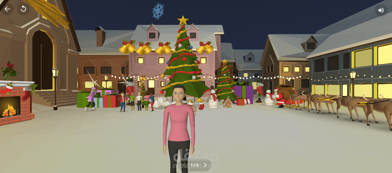 درس تفاعلى للغة الانجليزية و تشغليه عبر الواقع الافتراضى