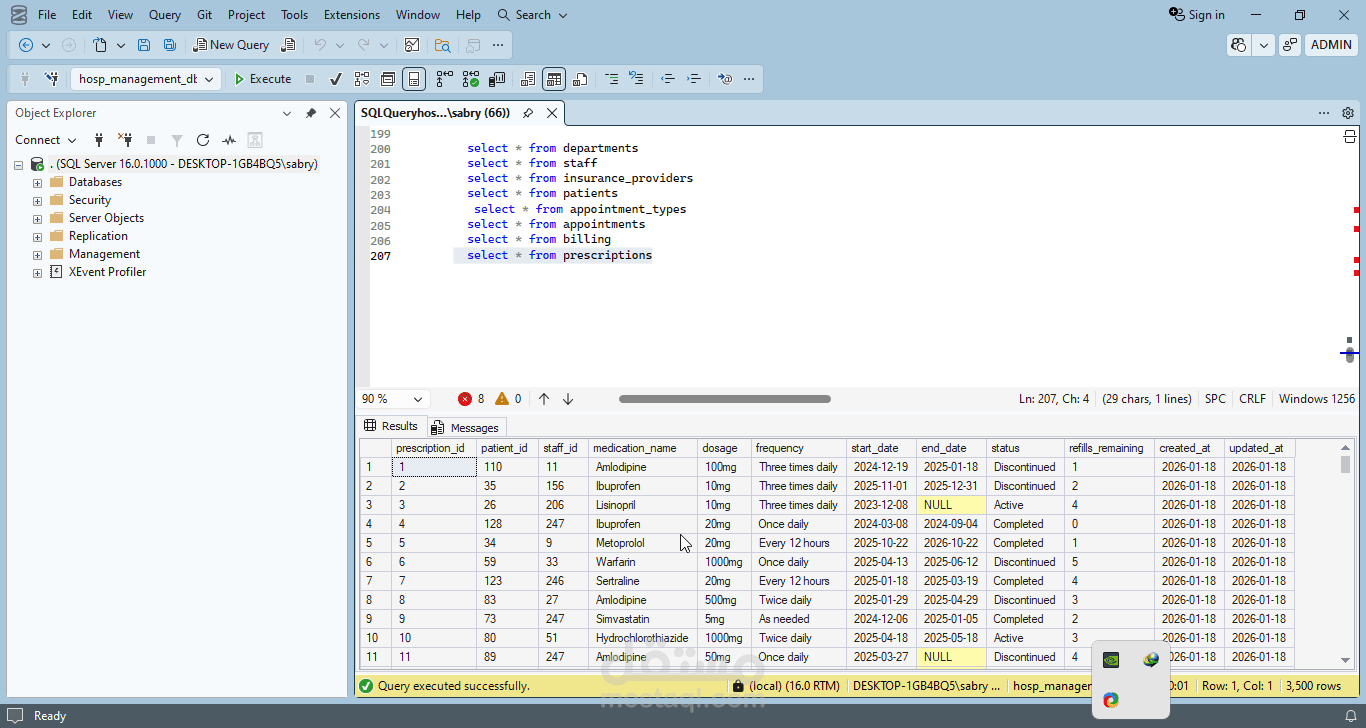 تنظيف و تحليل البيانات ب sql