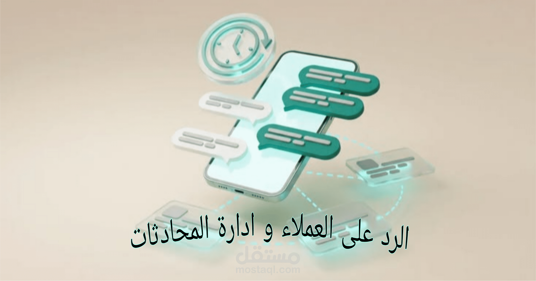 خدمة العملاء وإغلاق المبيعات