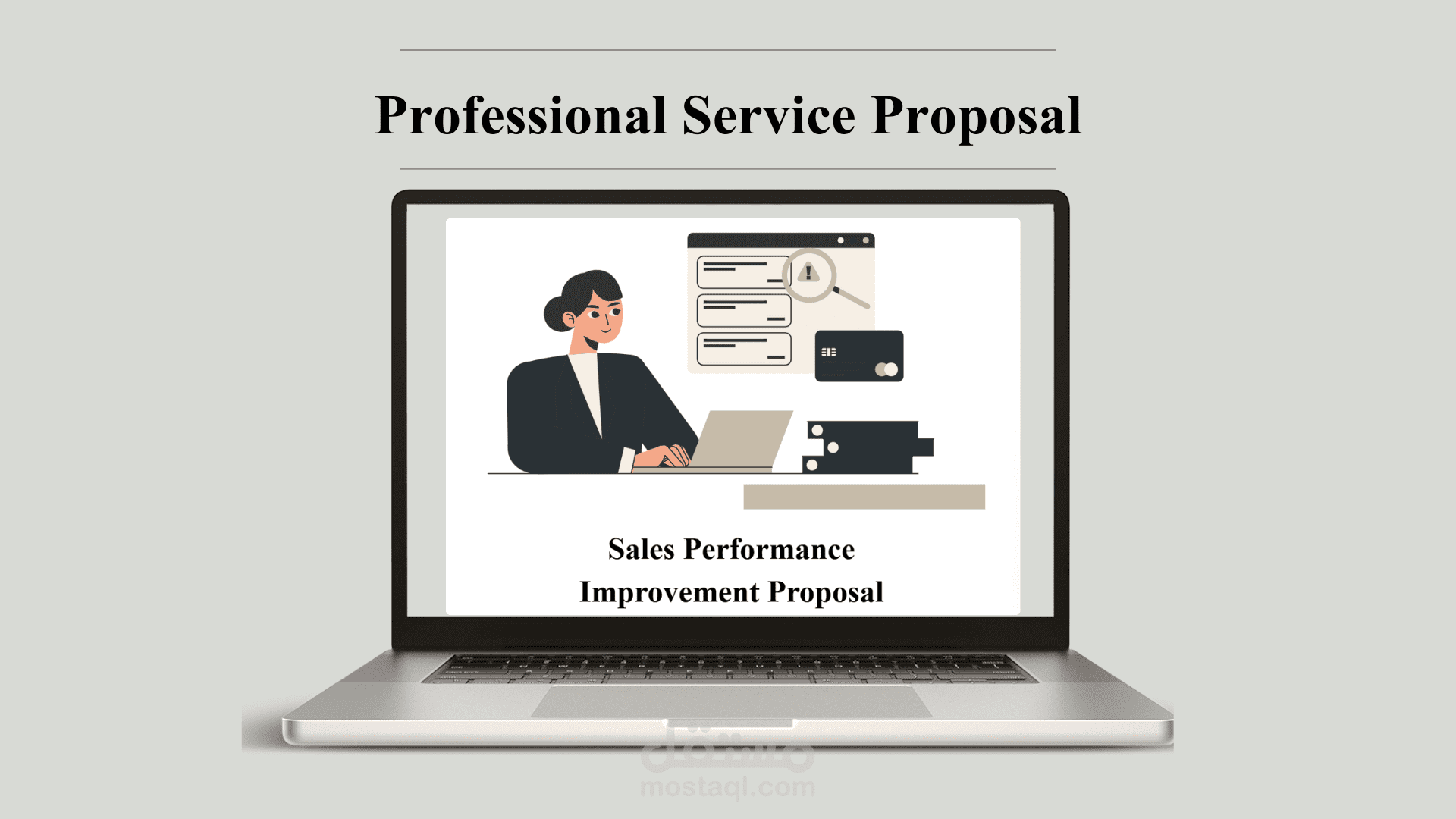 توثيق بروبوزال احترافي لإقتراح يهدف زيادة أرباح الشركات.