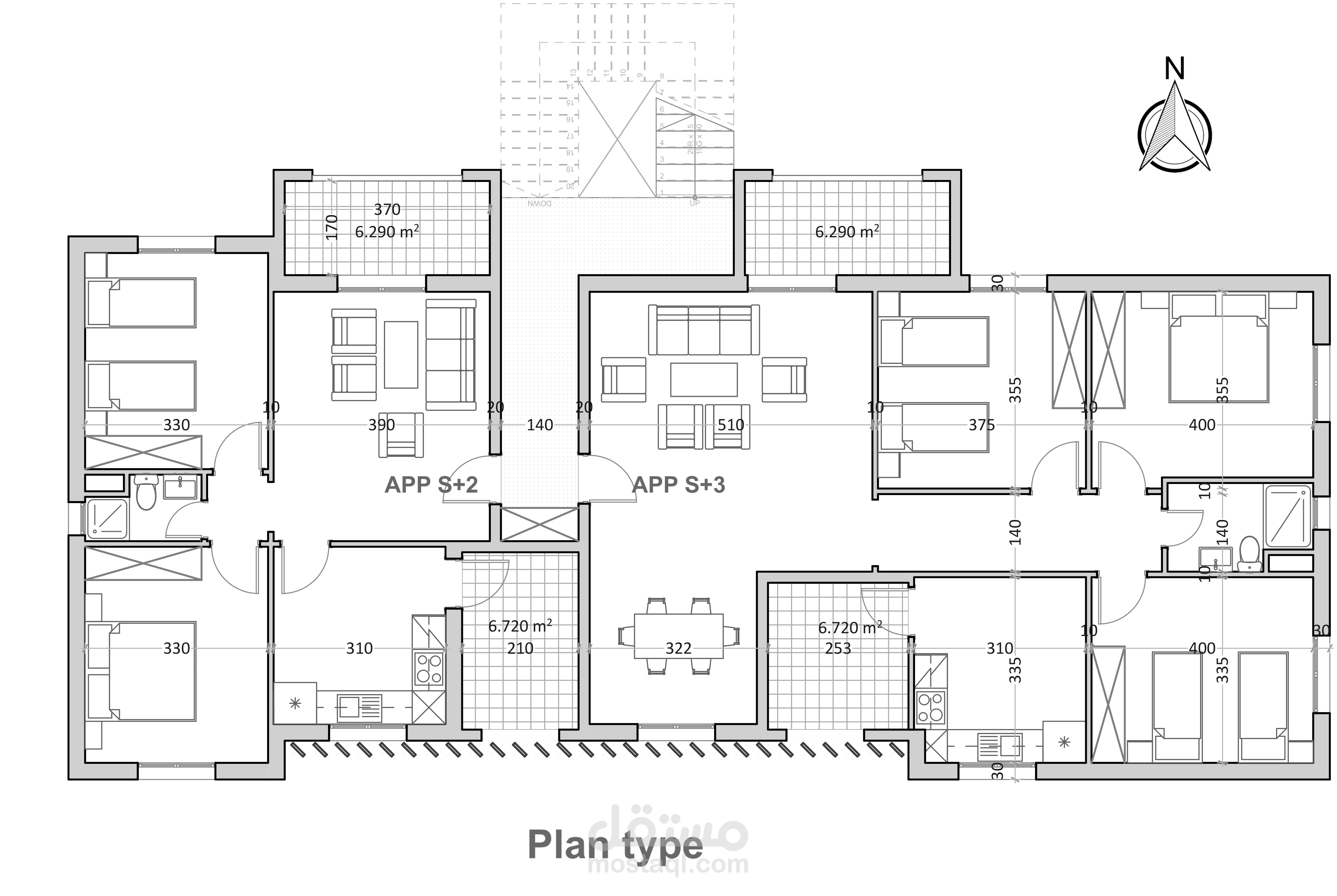 مشروع مجمع سكني تجاري