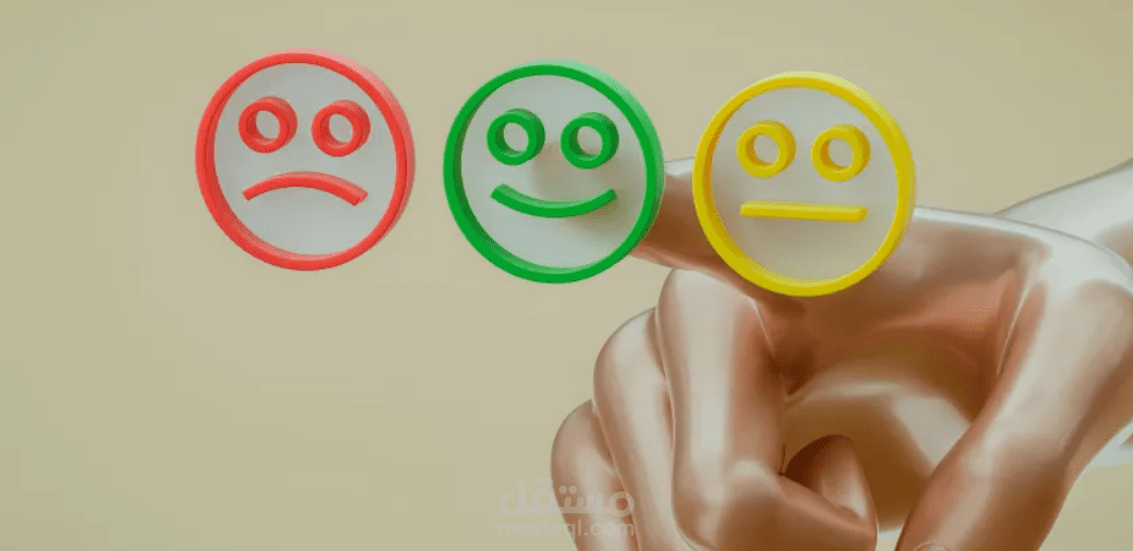 Sentiment Analysis Projects (نظام تحليل المشاعر لمراجعات النص باستخدام التعلم الآلي)