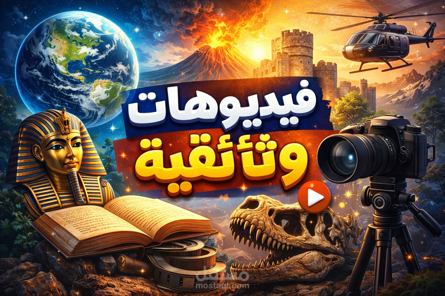 فيديوهات وثائقية و علمية بستخدام الذكاء الاصطناعي