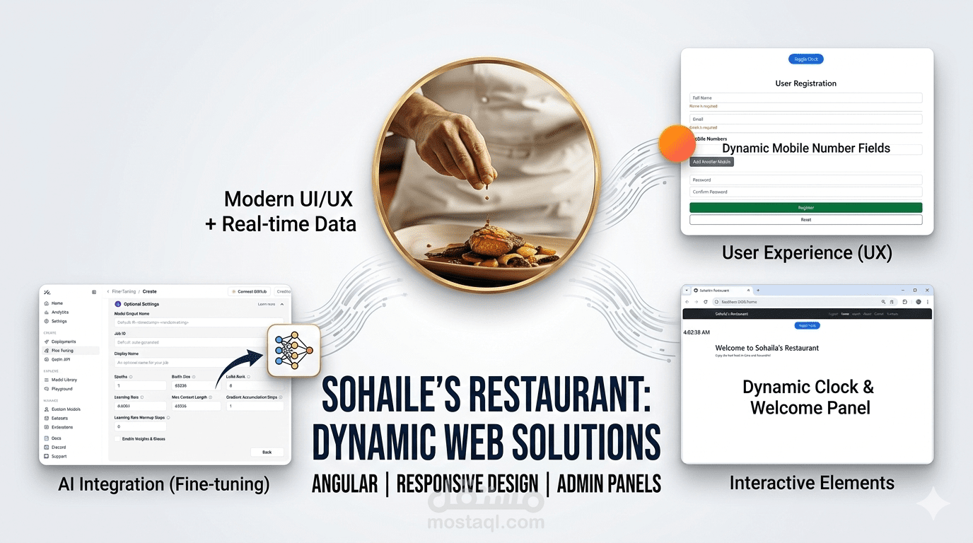 نظام تسجيل وتسجيل دخول المستخدم باستخدام Angular Reactive Forms (User Registration & Login System)