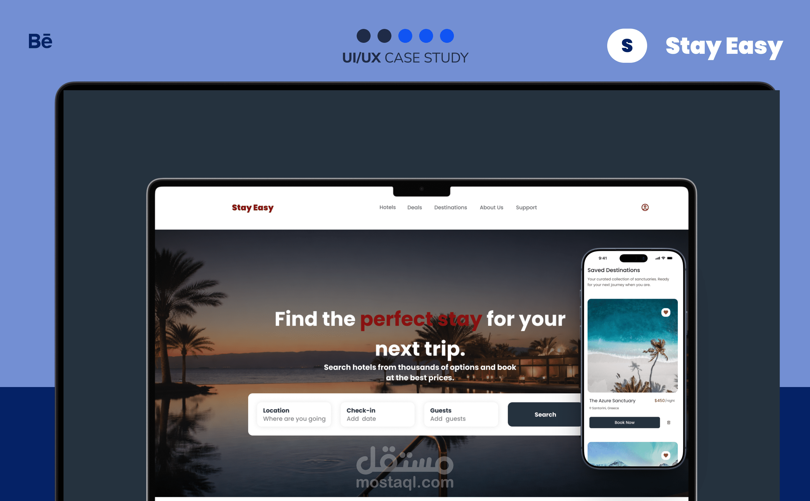 Stay Easy – Travel Booking Platform
