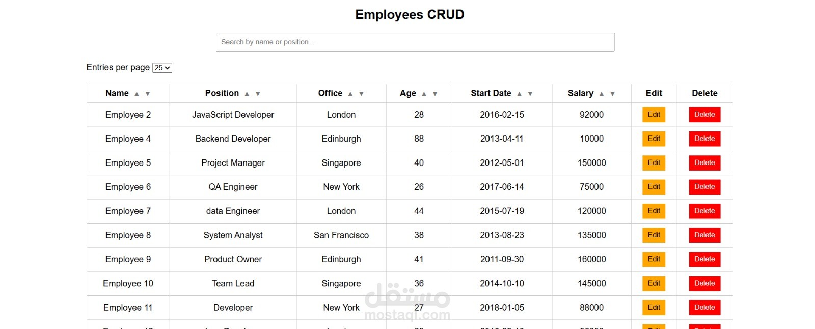 نظام إدارة الموظفين