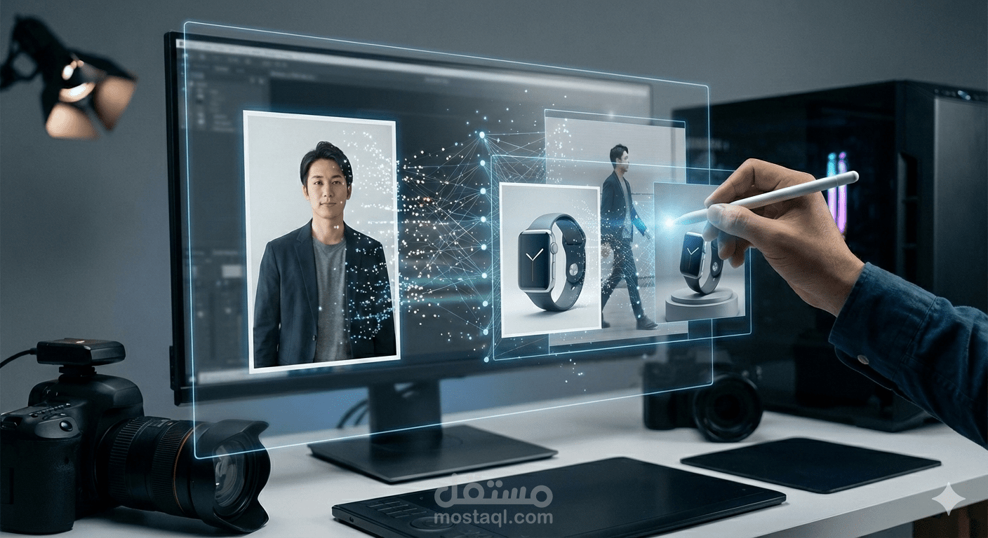 تحريك صورك الشخصيه او التجاريه لفيديوهات احترافيه بال ai