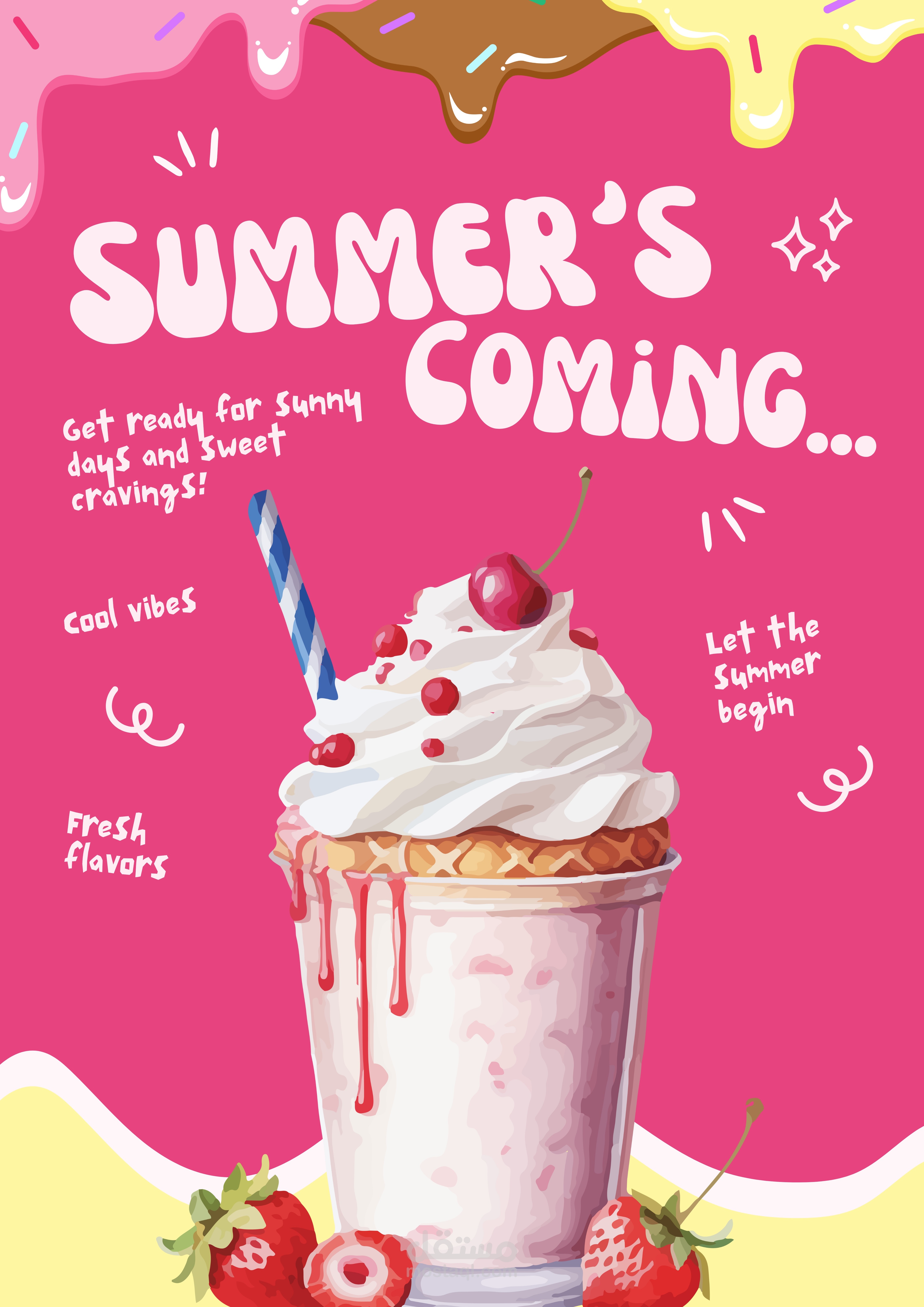 نكهات الصيف المنعشة