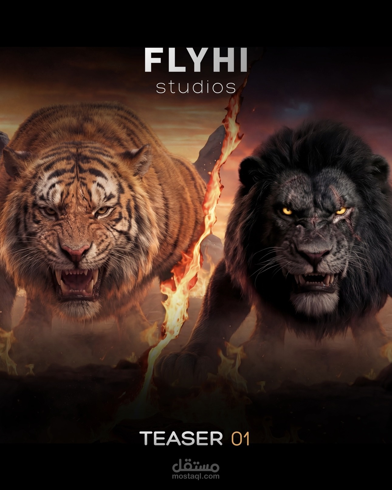 Lion vs Tiger teaser