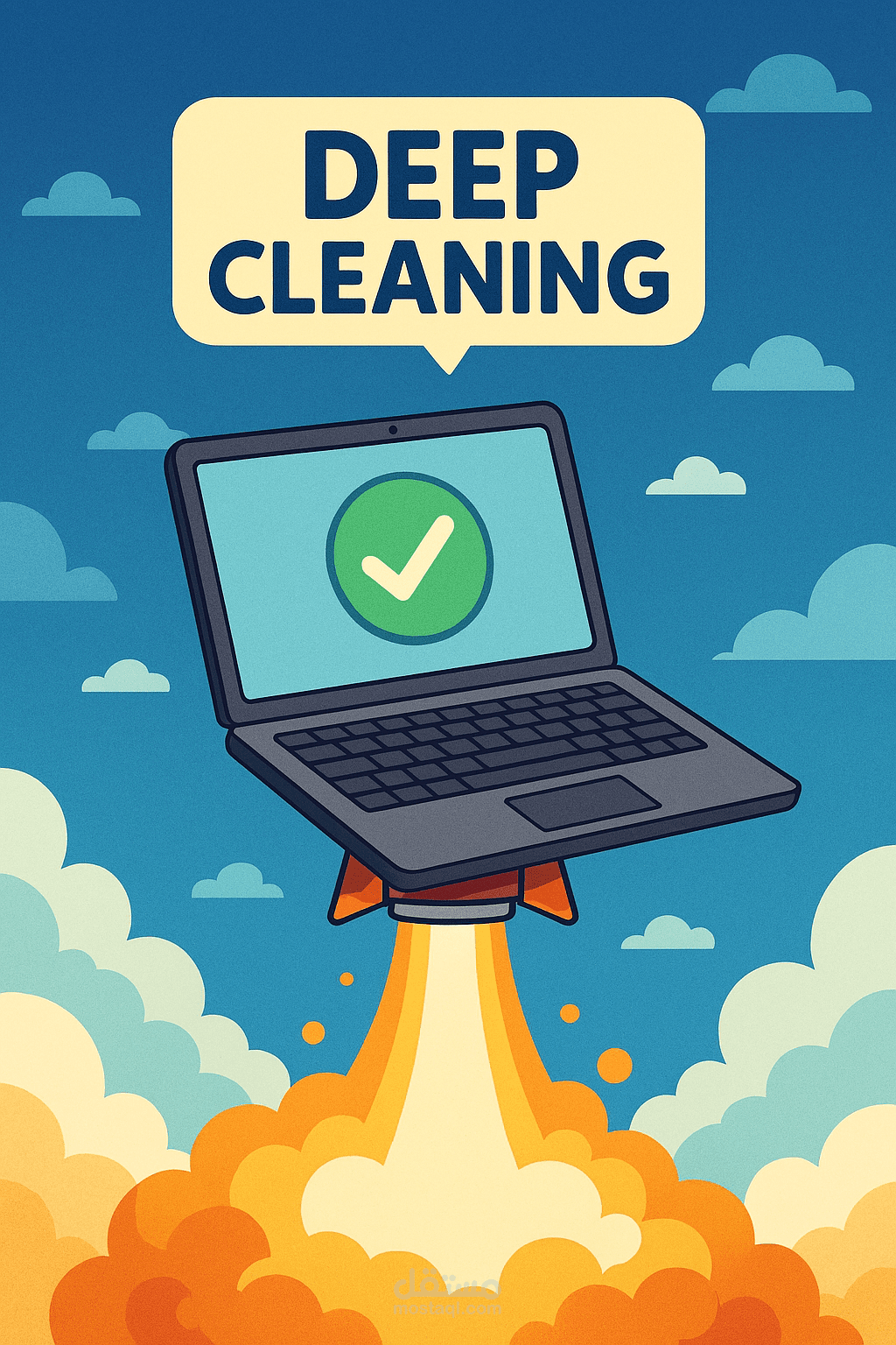 تطبيق تنظيف جهاز الحاسوب من الملفات المؤقتة