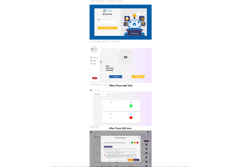 نظام إدارة التذاكر لشركة خدمات (Ticket Management System)