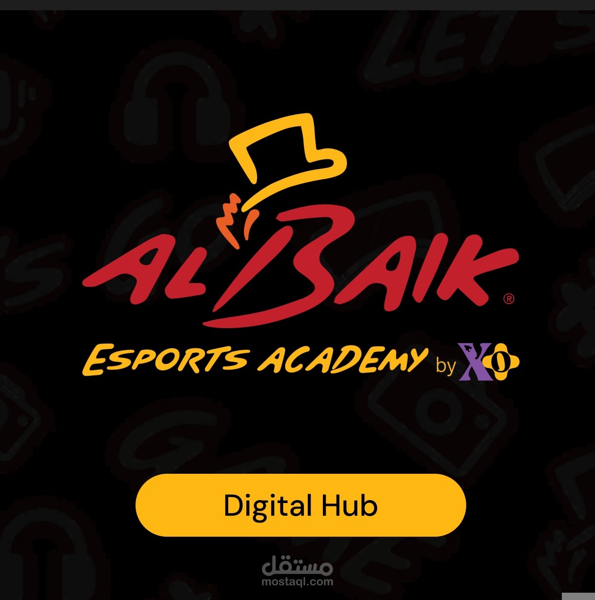 Albaik Esport landing page