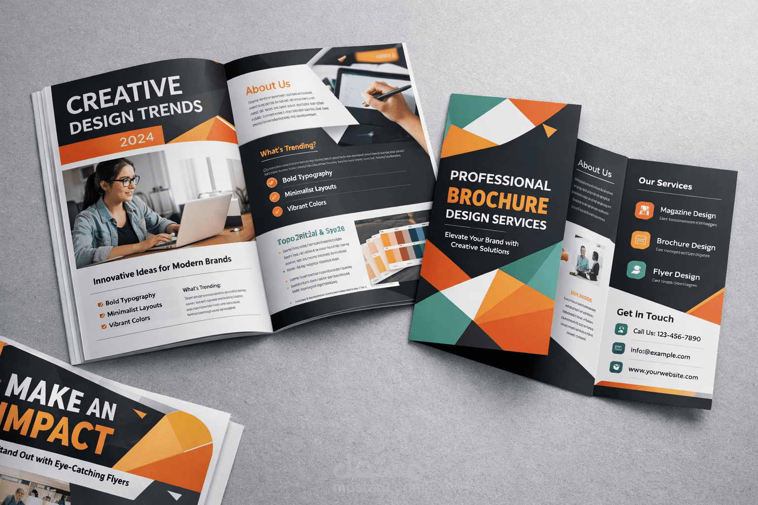 تصميم بروشور