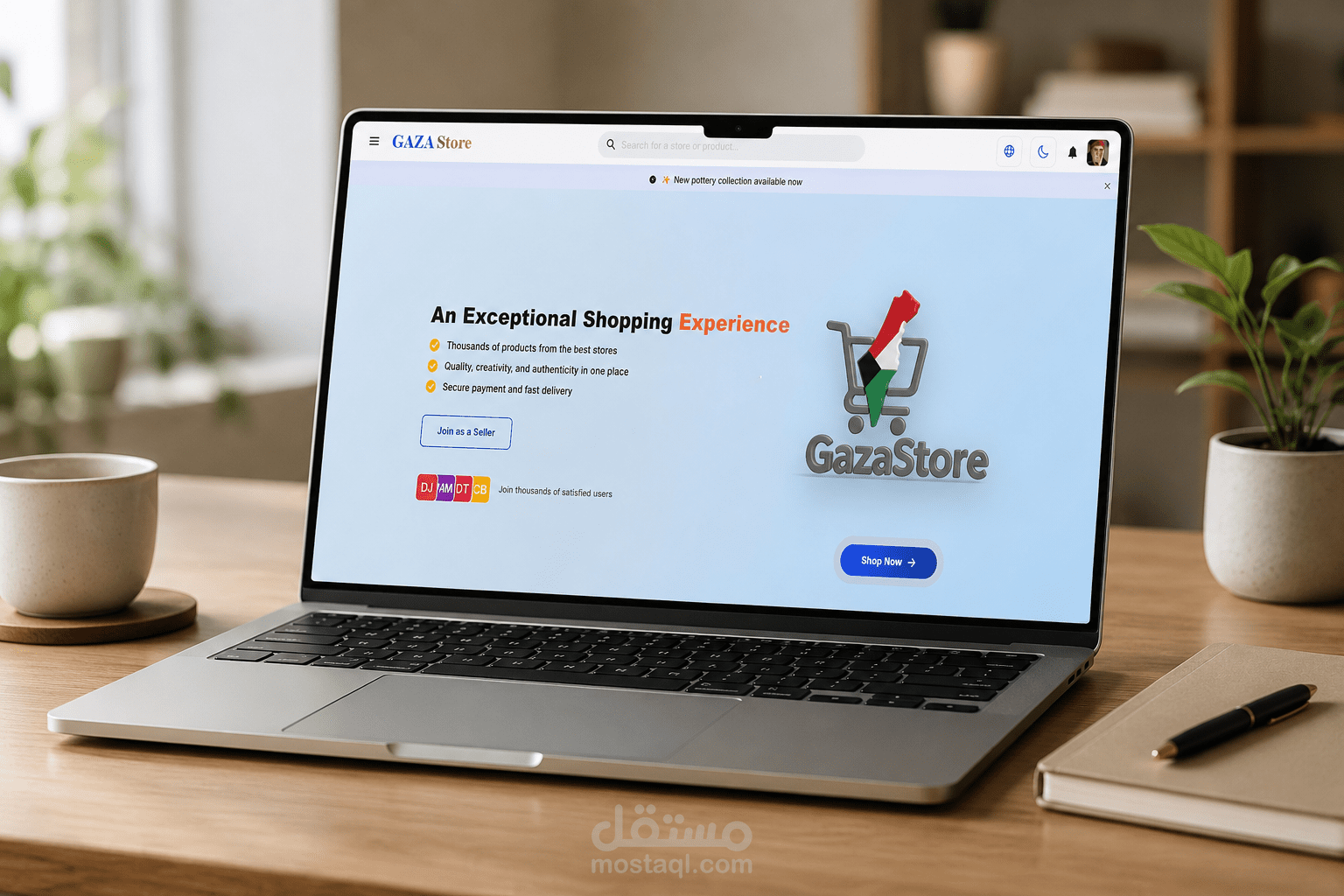 Stores Platform – وصف القصة (Project Story)