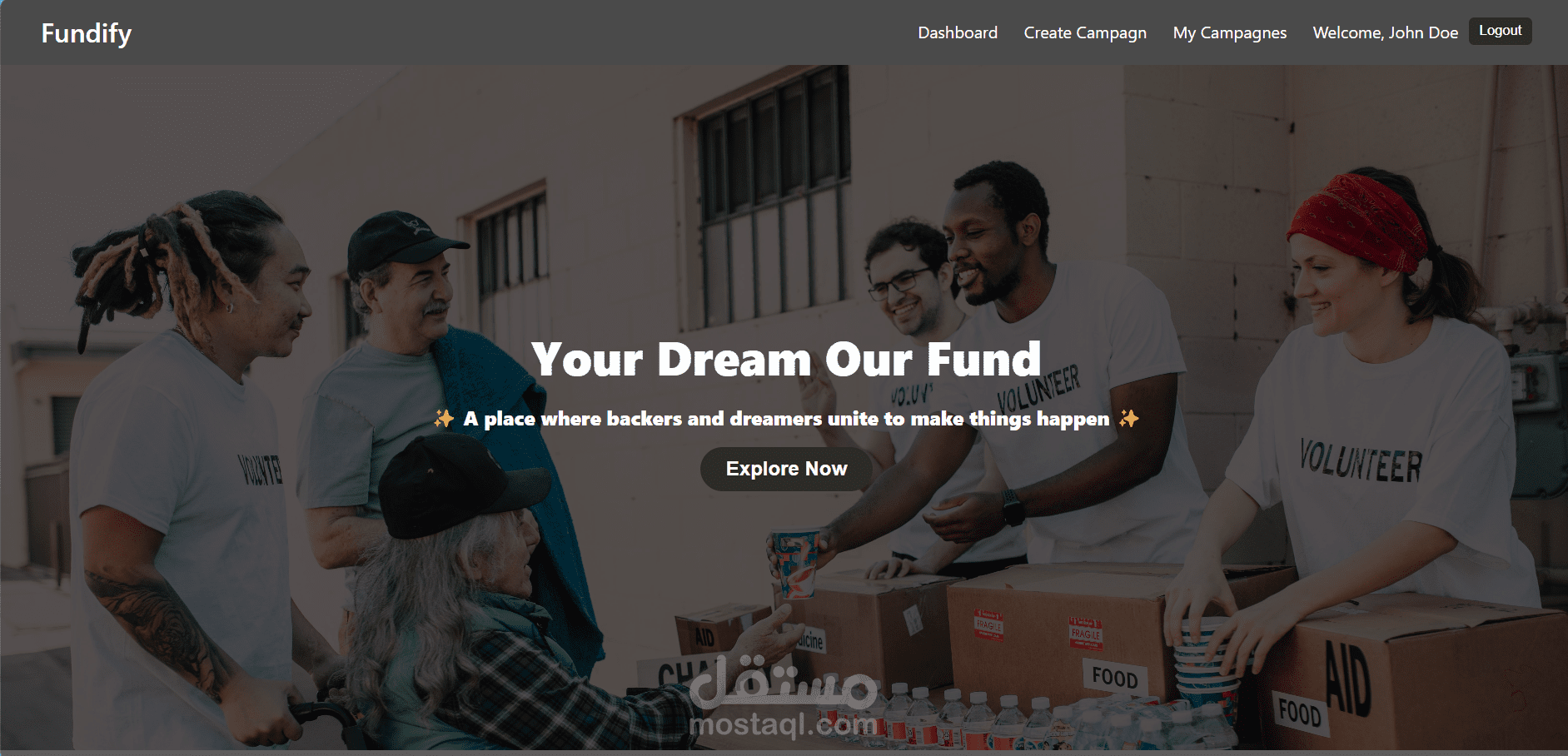 Fundify-Crowdfunding Platform