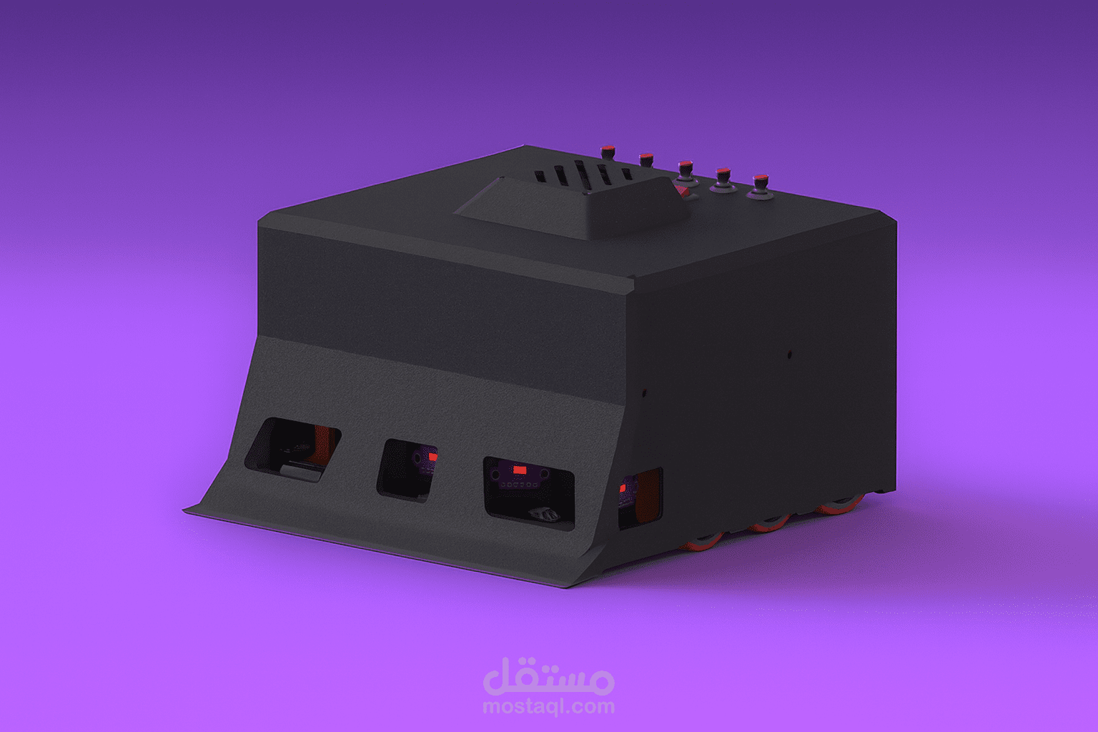 مشروع روبوت سومو الذاتي | Autonomous Sumo Robot Project – HTUJO 2024