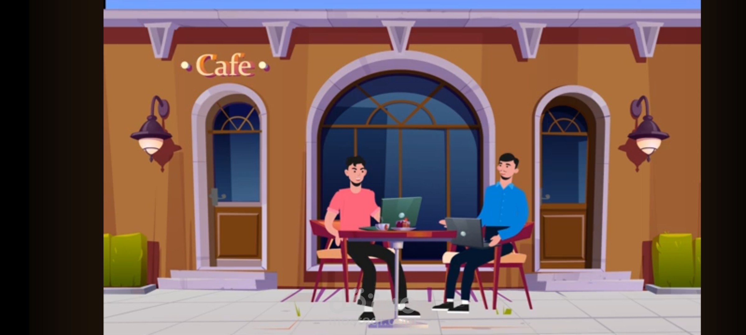 أحد أعمال Fadel Motion  إعلان موشن جرافيكس لصفحة أنور ديزاين